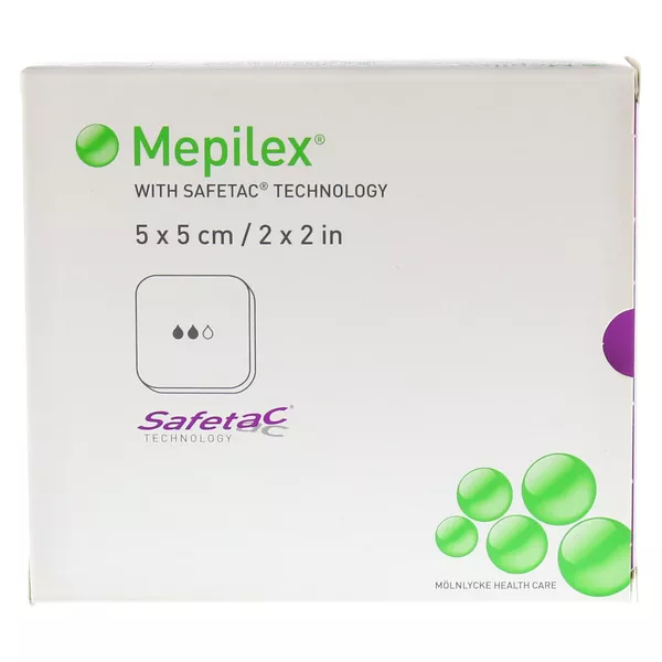 Mepilex 5x5 cm Schaumverband 5 St
