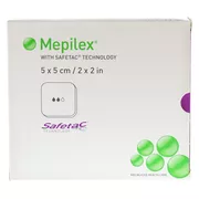 Mepilex 5x5 cm Schaumverband 5 St