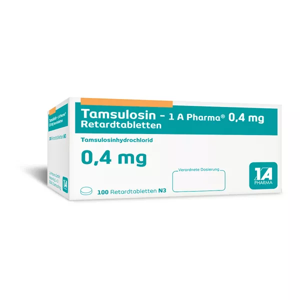 TAMSULOSIN-1A Pharma 0,4 mg Retardtabletten 100 St