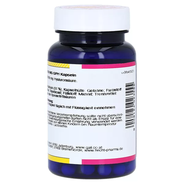 Hyaluron 100 mg GPH Kapseln 30 St