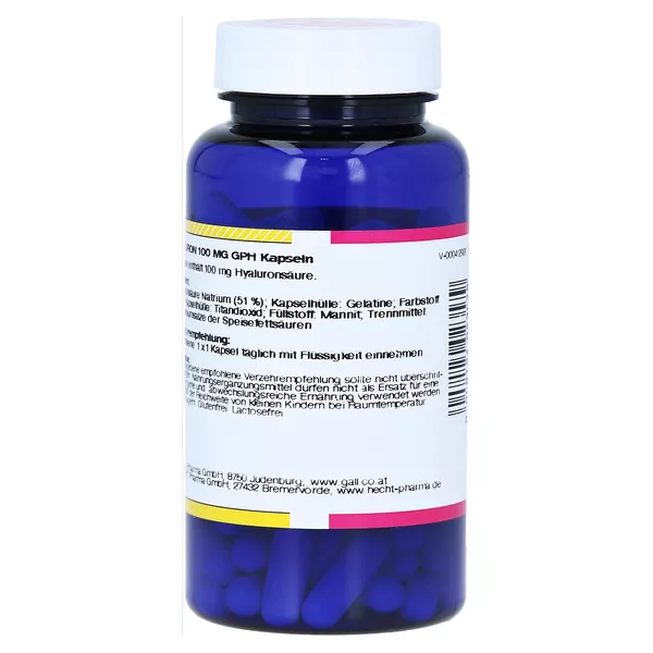 Hyaluron 100 mg GPH Kapseln 90 St