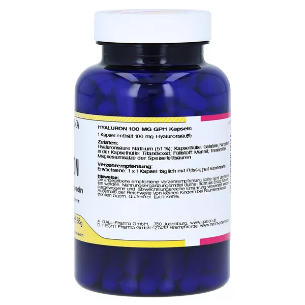 Hyaluron 100 mg GPH Kapseln 180 St