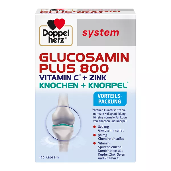 Doppelherz system Glucosamin Plus 800 mit Glucosamin + Chondroitin