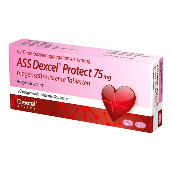 ASS Dexcel Protect 75 mg, 20 St.