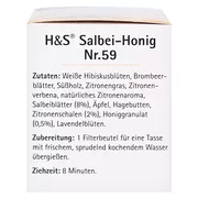 H&S Salbei-Honig mit Zitrone 20X2,0 g