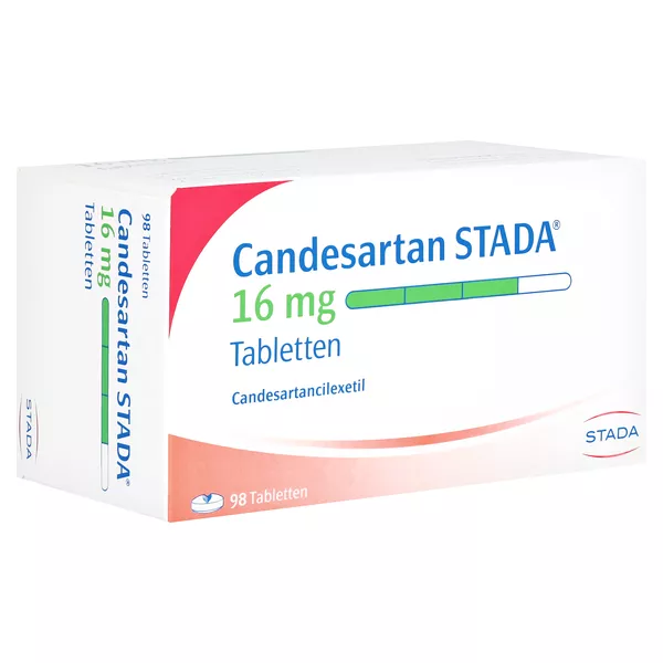 Candesartan Stada 16 mg Tabletten 98 St