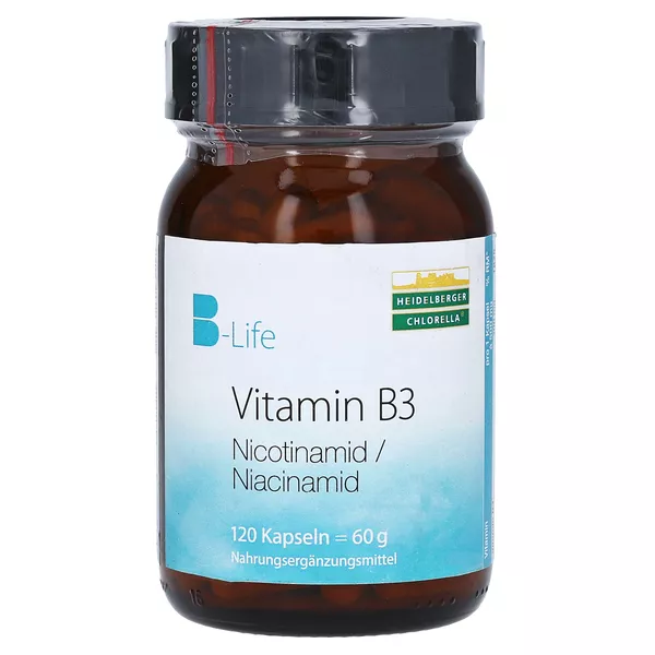 Vitamin B3 Nicotinamid Kapseln 120 St