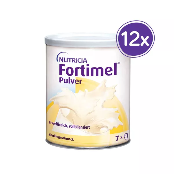 Fortimel Pulver Vanillegeschmack 12X335 g