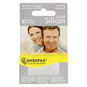Ohropax Silicon Clear, 6 St.