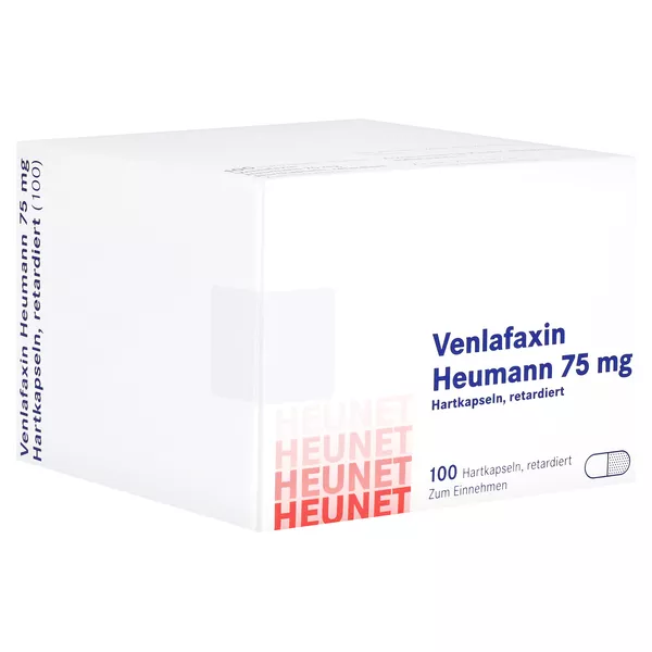 VENLAFAXIN Heumann 75 mg Hartkaps.retard.Heunet 100 St