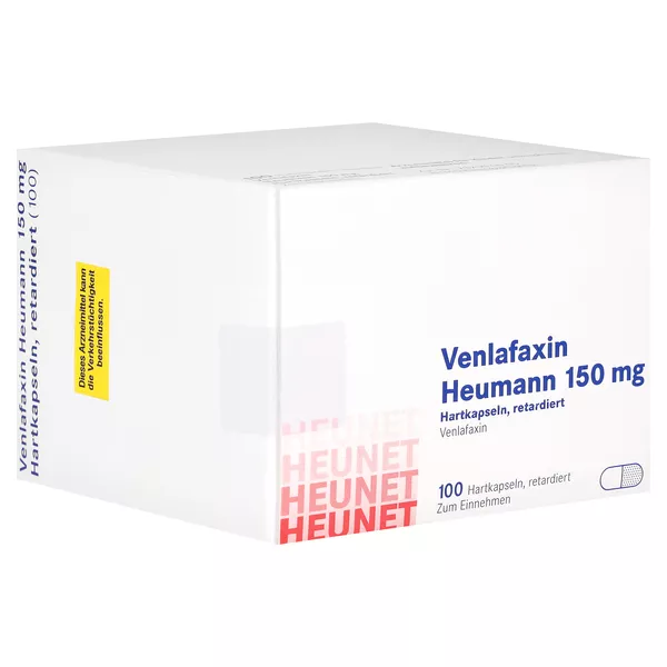 VENLAFAXIN Heumann 150 mg Hartkaps.retard.Heunet 100 St