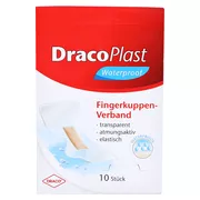 Dracoplast Waterproof Fingerkuppenpflast 10 St