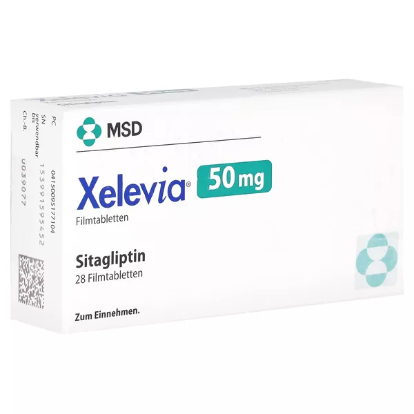Xelevia 50 mg Filmtabletten 28 St