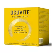 Produktabbildung: Ocuvite Lutein Plus 180 St