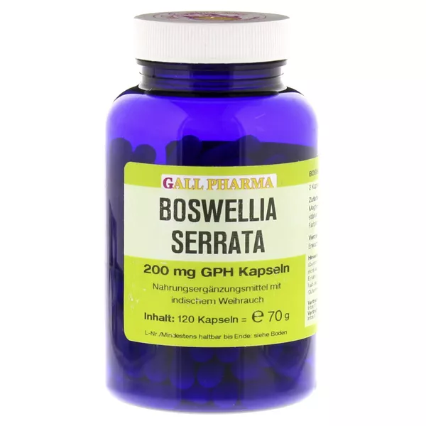 Boswellia Serrata 200 mg GPH Kapseln 120 St