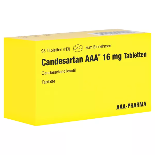 Candesartan AAA 16 mg Tabletten 98 St