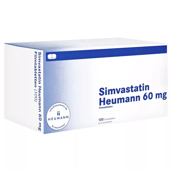 Simvastatin Heumann 60 mg Filmtabletten 100 St
