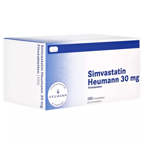 Simvastatin Heumann 30 mg Filmtabletten 100 St