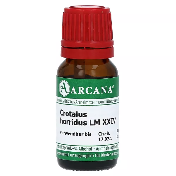 Crotalus Horridus LM 24 Dilution 10 ml