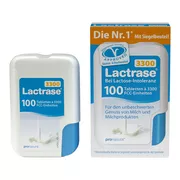 Produktabbildung: Lactrase 3.300 FCC Tabletten im Klickspender 100 St
