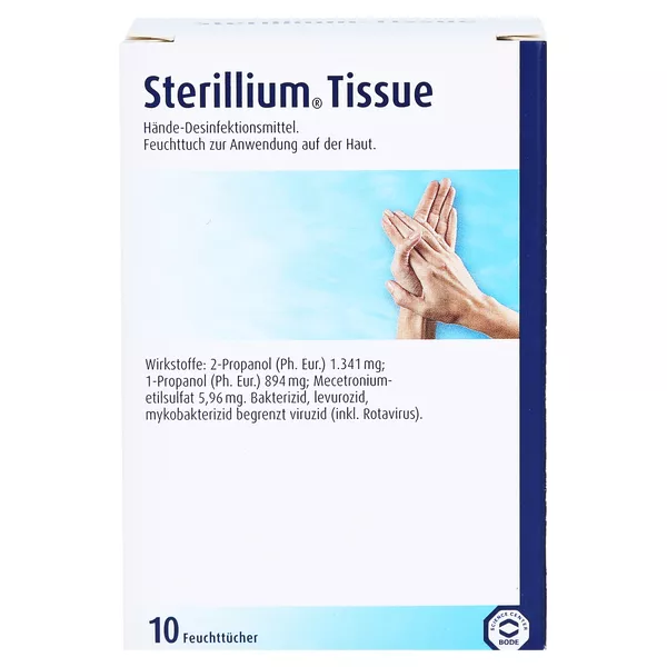 Sterillium Tissue, 10 St.