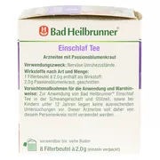 BAD Heilbrunner Einschlaf Tee Filterbeut 8X2,0 g