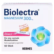 Biolectra Magnesium 300 mg Direct Orange 60 St