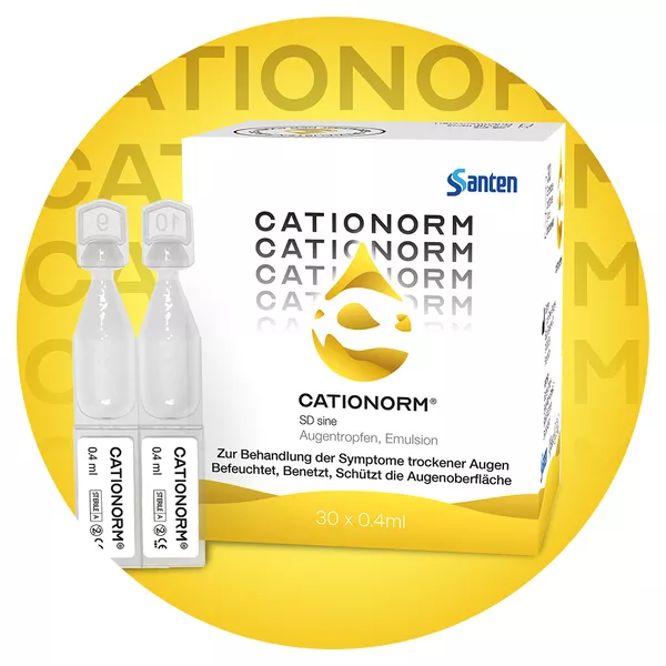 Cationorm SD sine Augentropfen Einzeldosis 30X0,4 ml