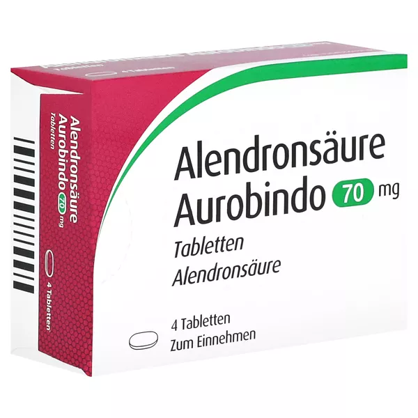 Alendronsäure Aurobindo 70 mg Tabletten 4 St