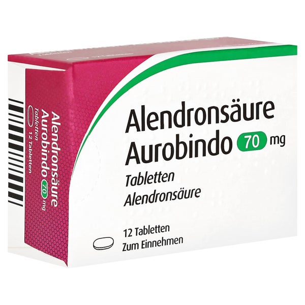 Alendronsäure Aurobindo 70 mg Tabletten 12 St