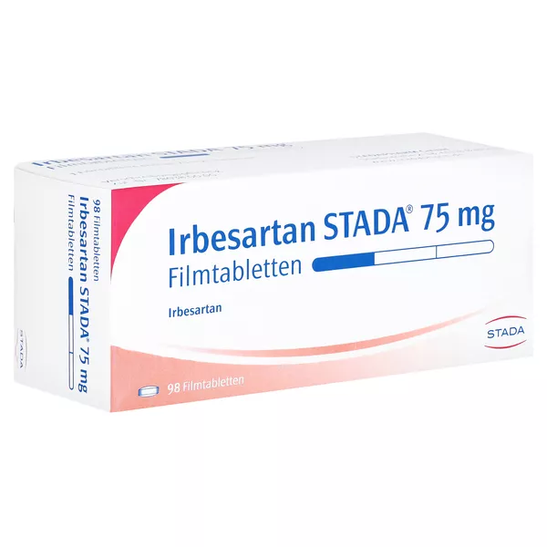 Irbesartan Stada 75 mg Filmtabletten 98 St