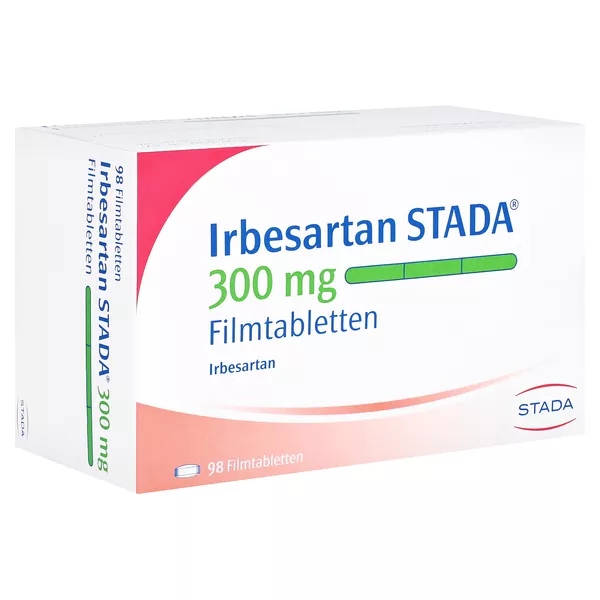 Irbesartan Stada 300 mg Filmtabletten 98 St