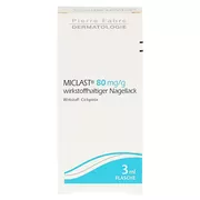 Miclast 80 mg/g wirkstoffhaltiger Nagellack, 3 ml