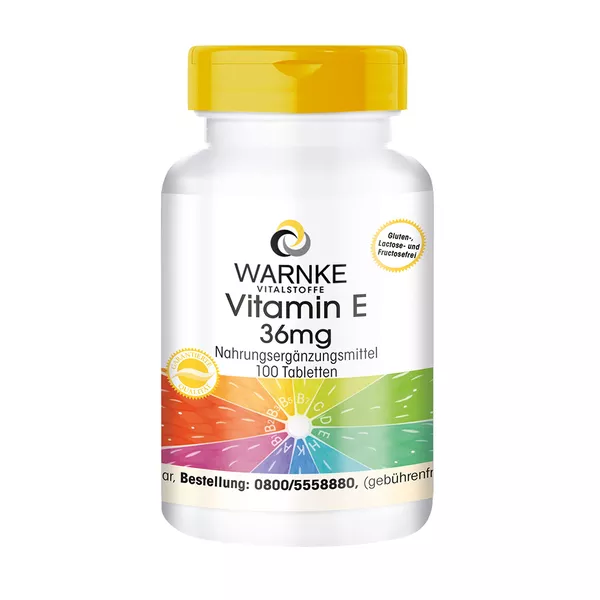 Vitamin E 36 mg Tabletten 100 St