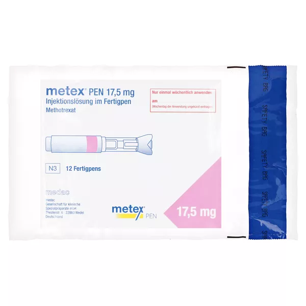 METEX PEN 17,5 mg (50mg/ml) Inj.-Lsg.i.e.Fertigpen 12 St