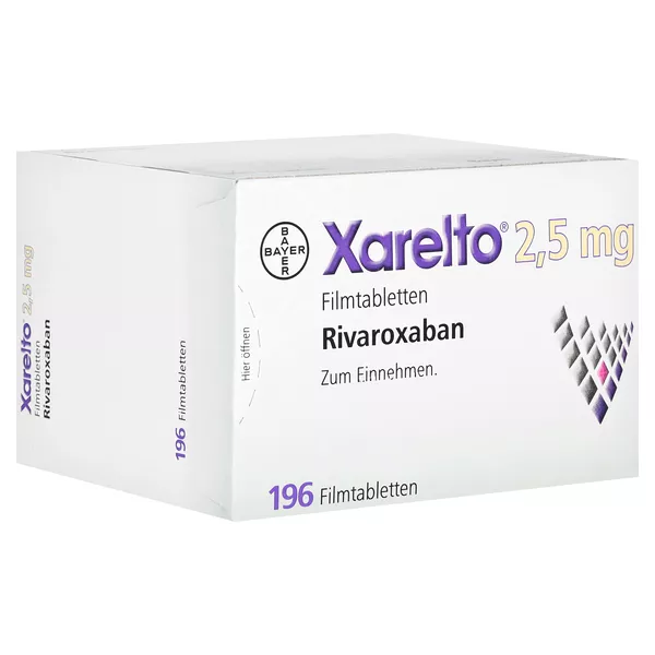 Xarelto 2,5 mg Filmtabletten 196 St