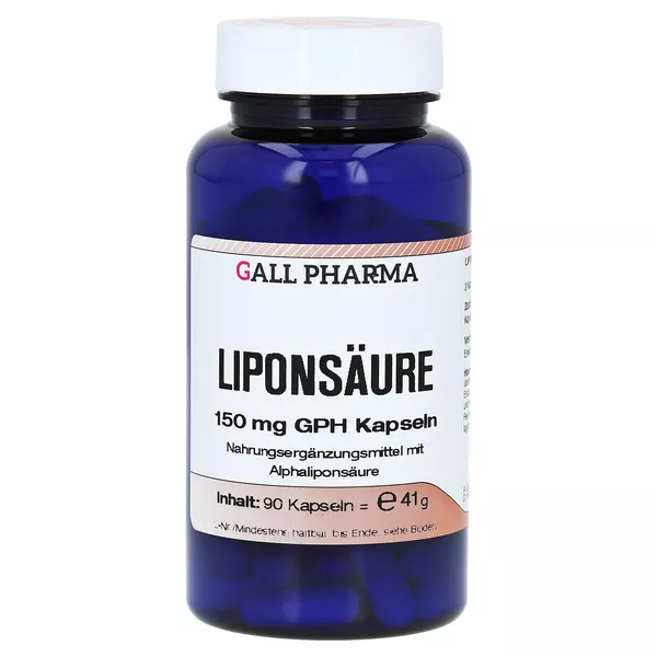 Liponsäure 150 mg GPH Kapseln 90 St