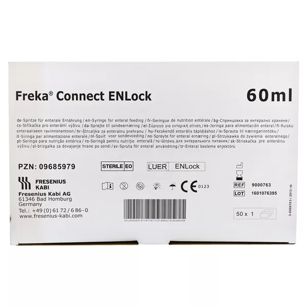 Freka Connect Enlock Spritzen 60 ml 50X1 St