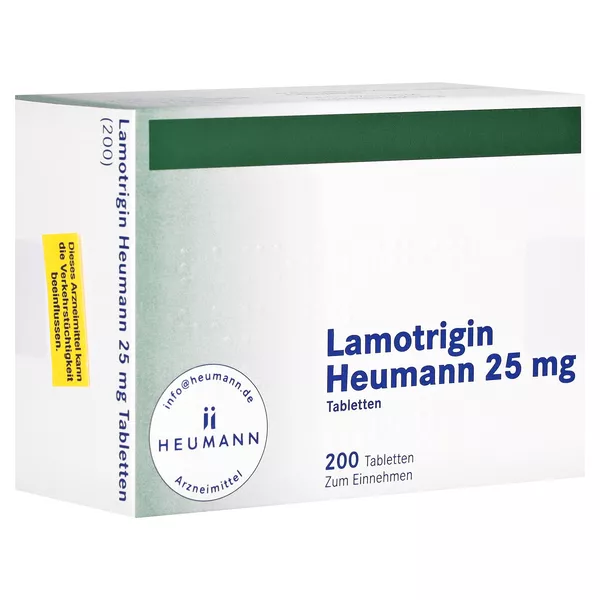 Lamotrigin Heumann 25 mg Tabletten 200 St