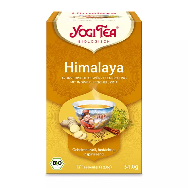 YOGI TEA, Himalaya, Bio Gewürz- und Kräutertee 17X2,0 g