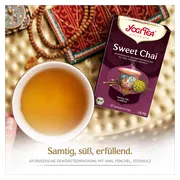 YOGI TEA, Sweet Chai, Bio Gewürz- und Kräutertee 17X2,0 g