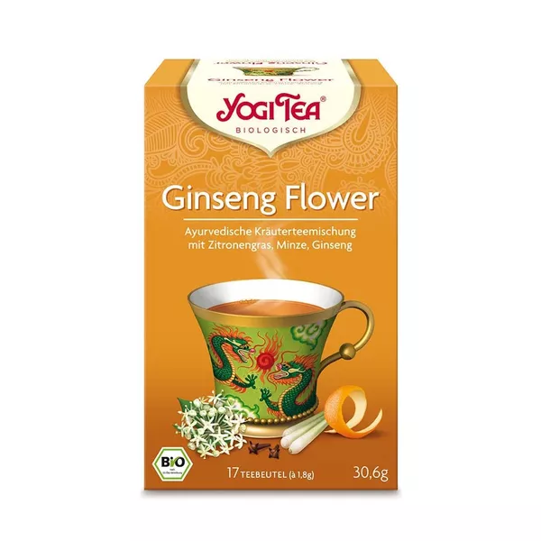 YOGI TEA Ginseng Bio Filterbeutel 17X1,8 g