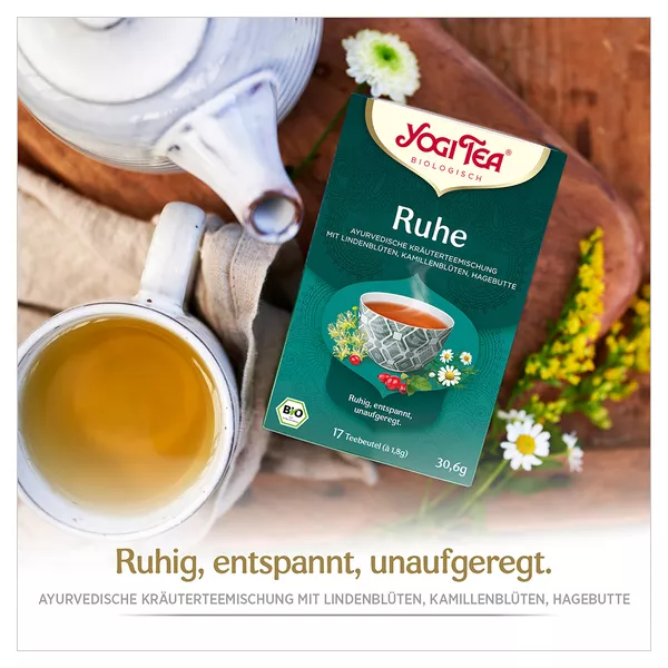 YOGI TEA, Ruhe, Bio Kräutertee 17X1,8 g