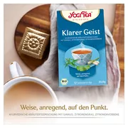 YOGI TEA, Klarer Geist, Bio Kräutertee 17X1,8 g