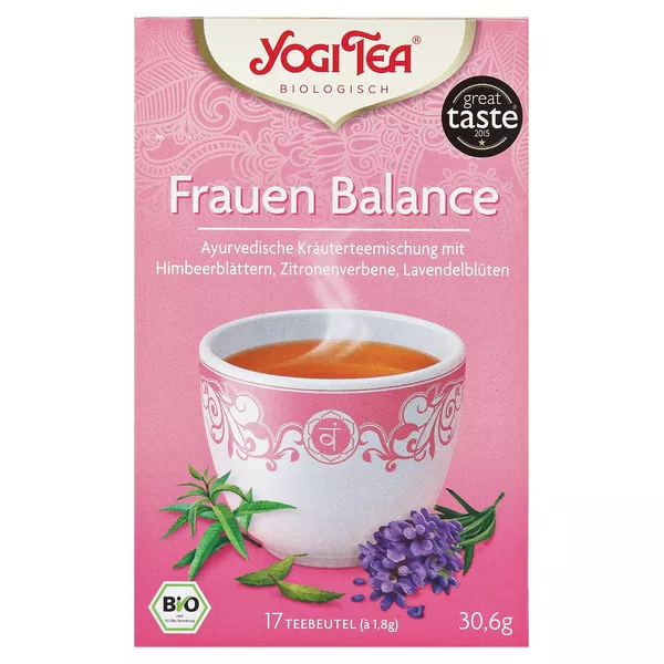YOGI TEA, Frauenbalance, Bio Kräutertee 17X1,8 g