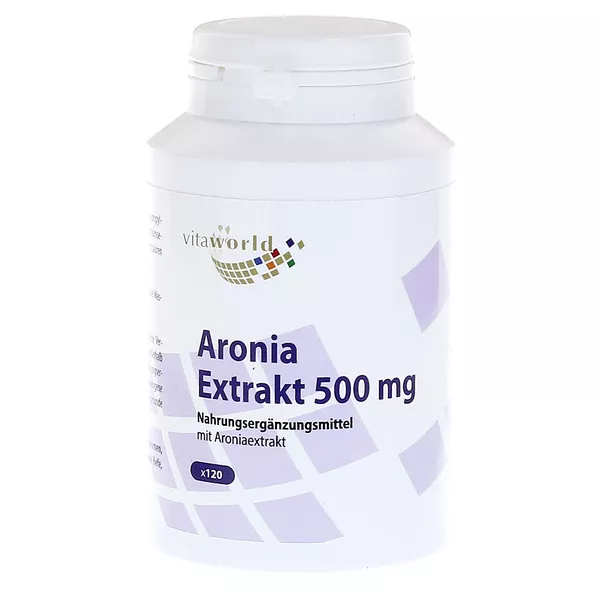 Aronia Extrakt 500 mg Kapseln 120 St