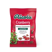 Ricola Cranberry ohne Zucker 75 g