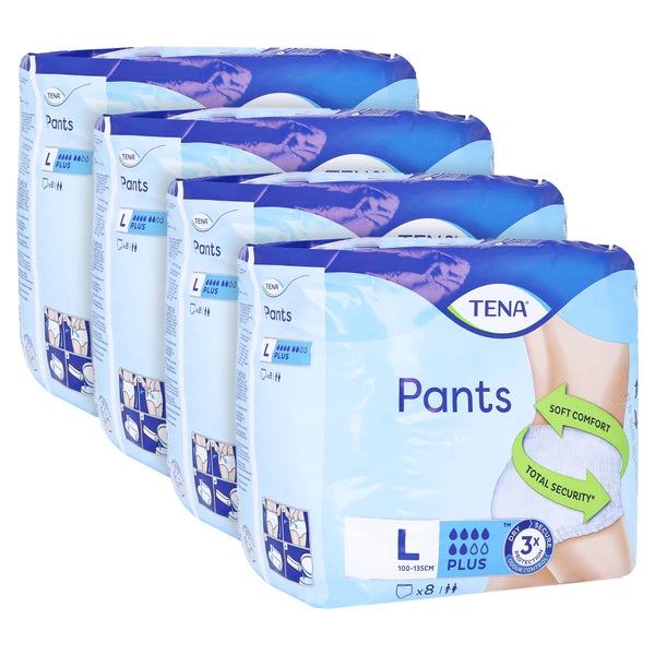 TENA Pants Plus L bei Inkontinenz 4X8 St