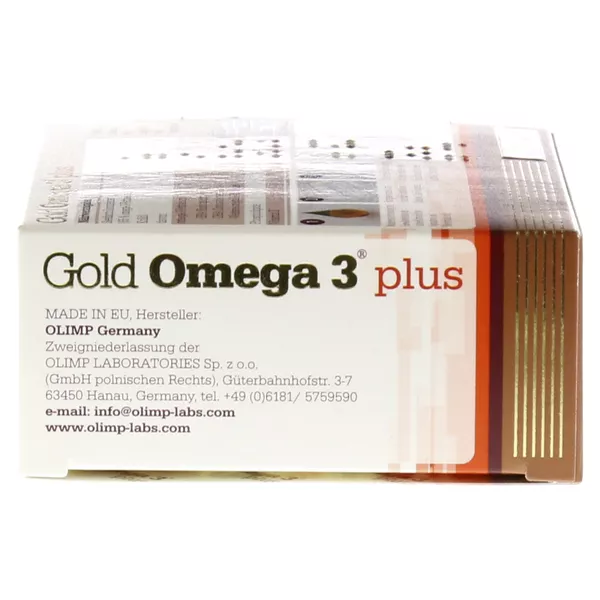 GOLD Omega-3 plus Kapseln 60 St