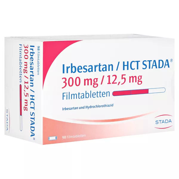 IRBESARTAN/HCT STADA 300 mg/12,5 mg Filmtabletten 98 St